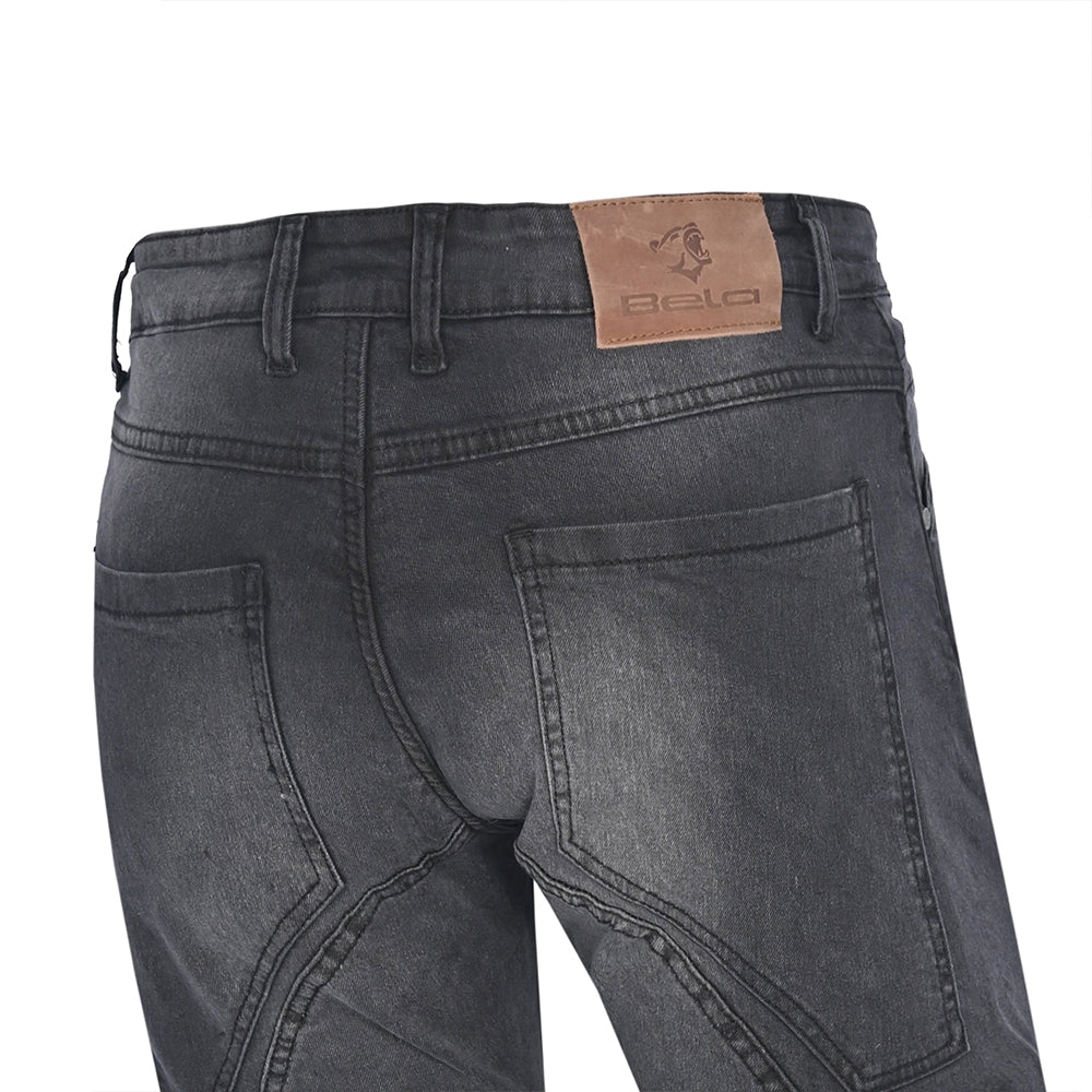 BELA - PANTALÓN JEANS ROCKER  NEGRO VAQUERO