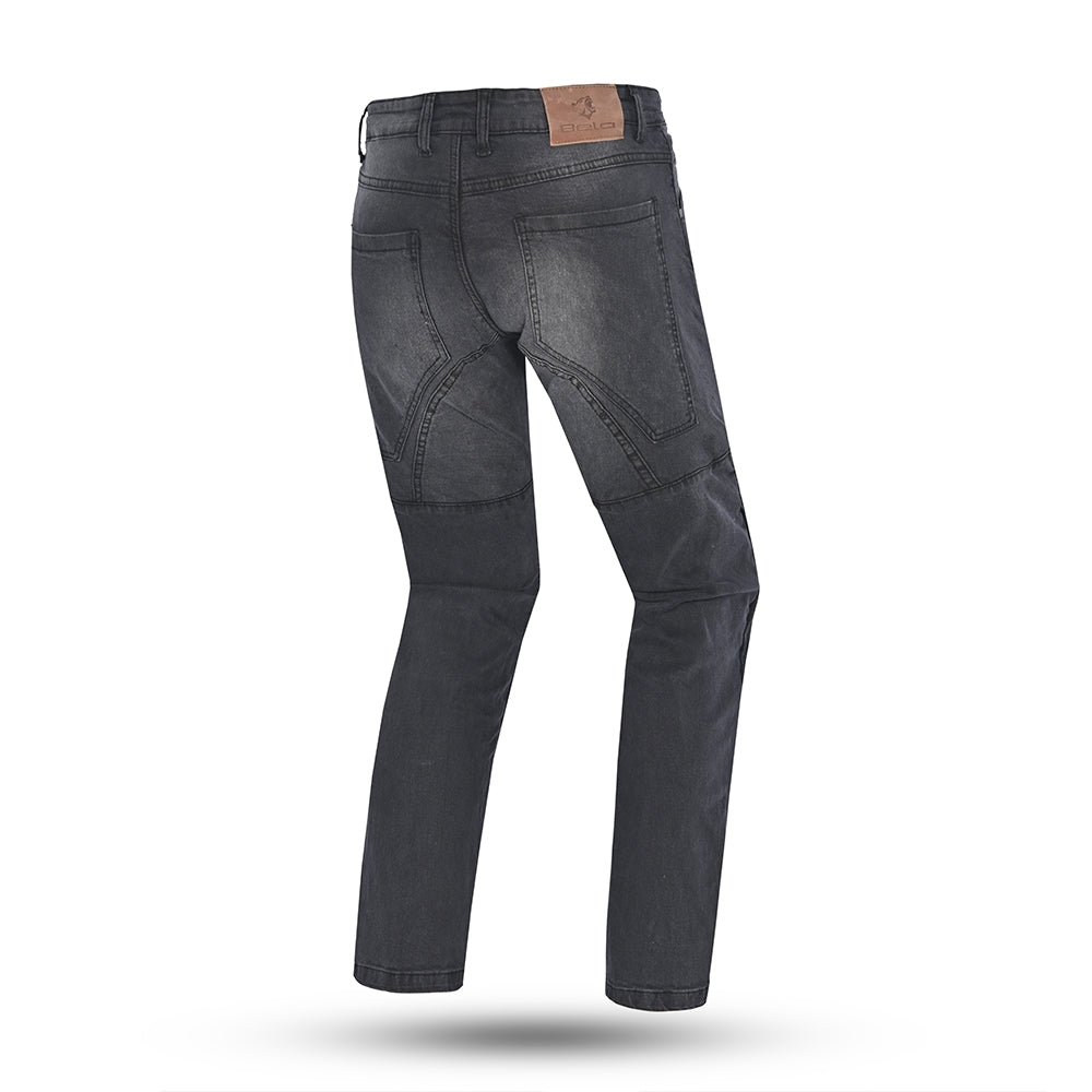 BELA - PANTALÓN JEANS ROCKER  NEGRO VAQUERO