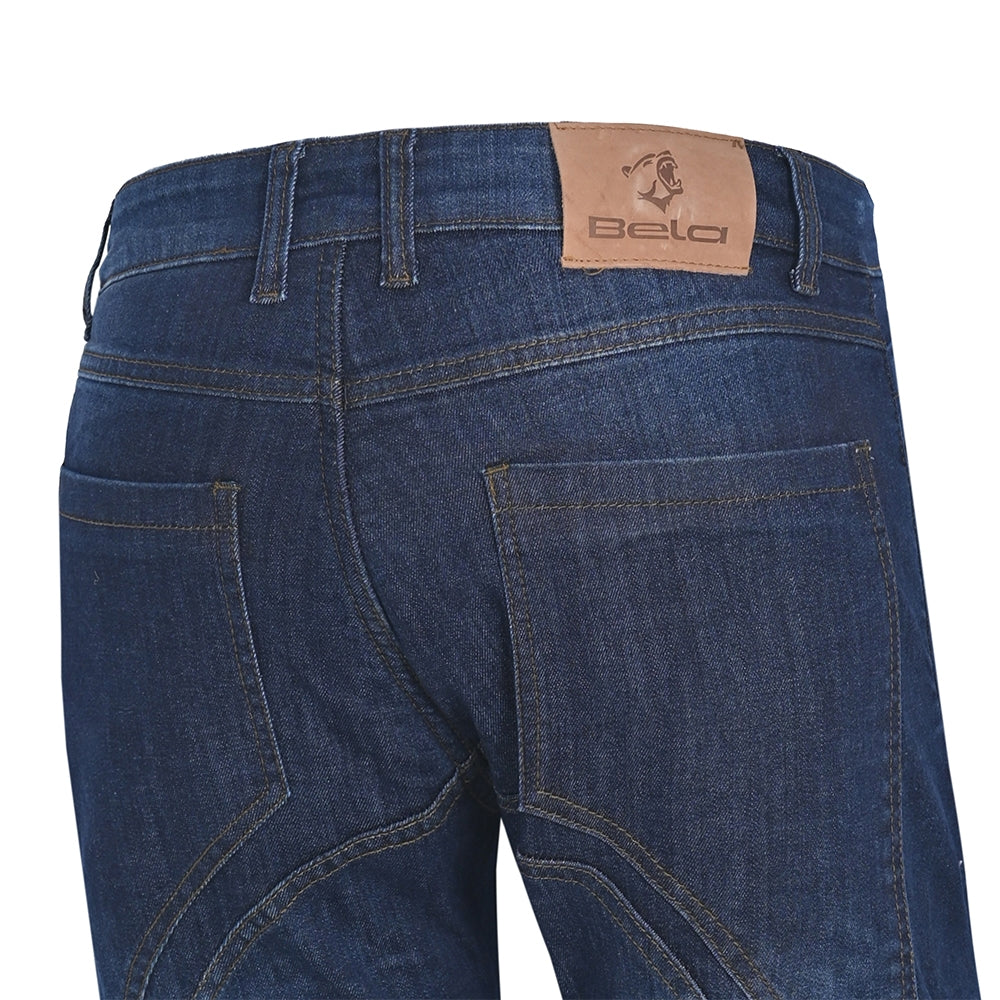 BELA - Pantalón Textil Rocker  Azul Vaquero