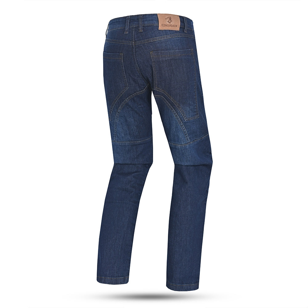 BELA - Pantalón Textil Rocker  Azul Vaquero