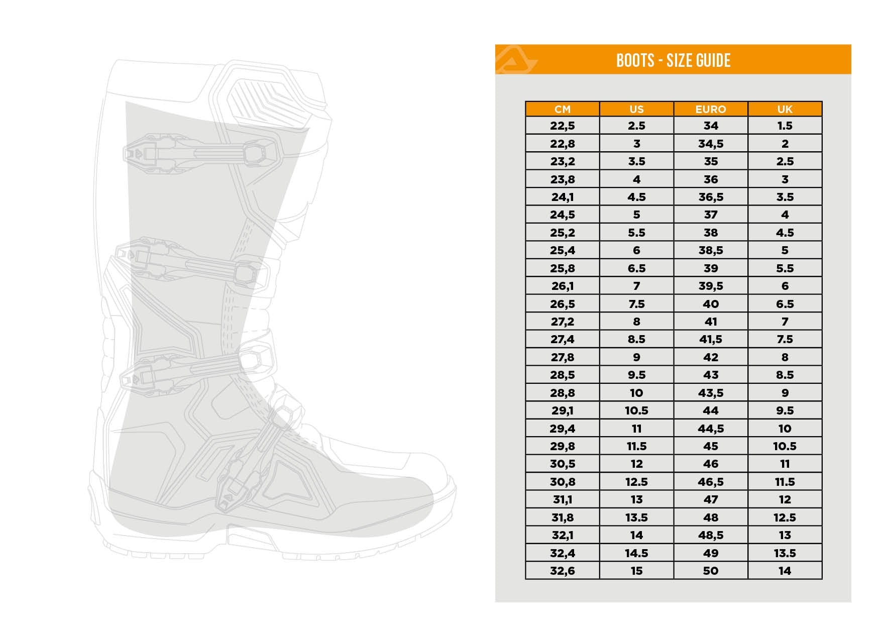 ACERBIS - BOTAS ARTIGLIO OFF ROAD AMARILLO FLUO/BLANCO