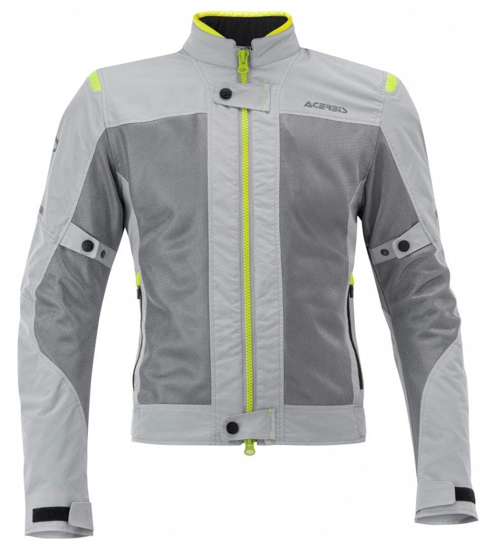 ACERBIS - Chaqueta Ce Ramsey Vented Lady Hielo/Amarillo