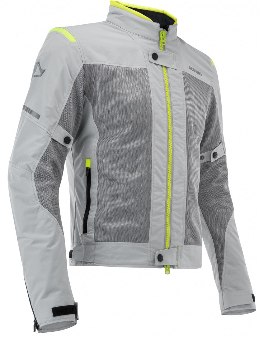 ACERBIS - Chaqueta Ce Ramsey Vented Lady Hielo/Amarillo