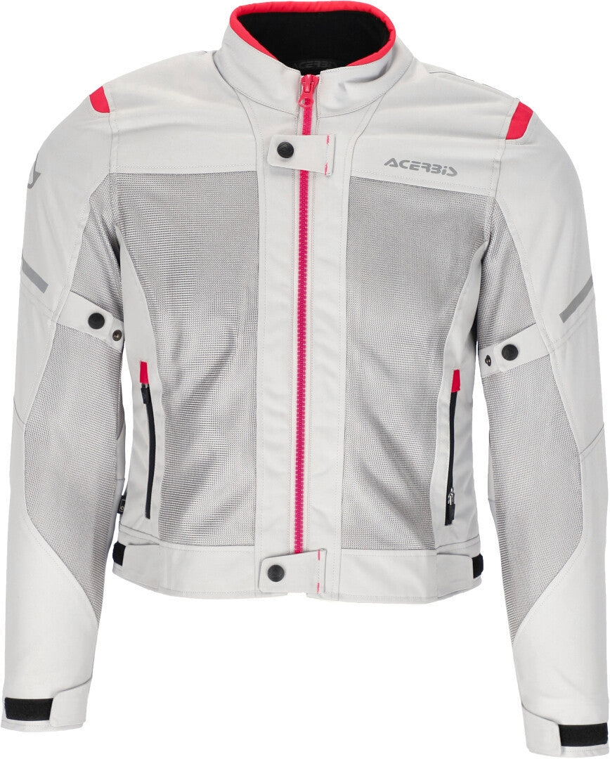 ACERBIS - Chaqueta Ce Ramsey Vented Lady Hielo/Rosa