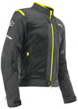 ACERBIS - Casaco Homem Ce Ramsey Vented Preto/Amarelo