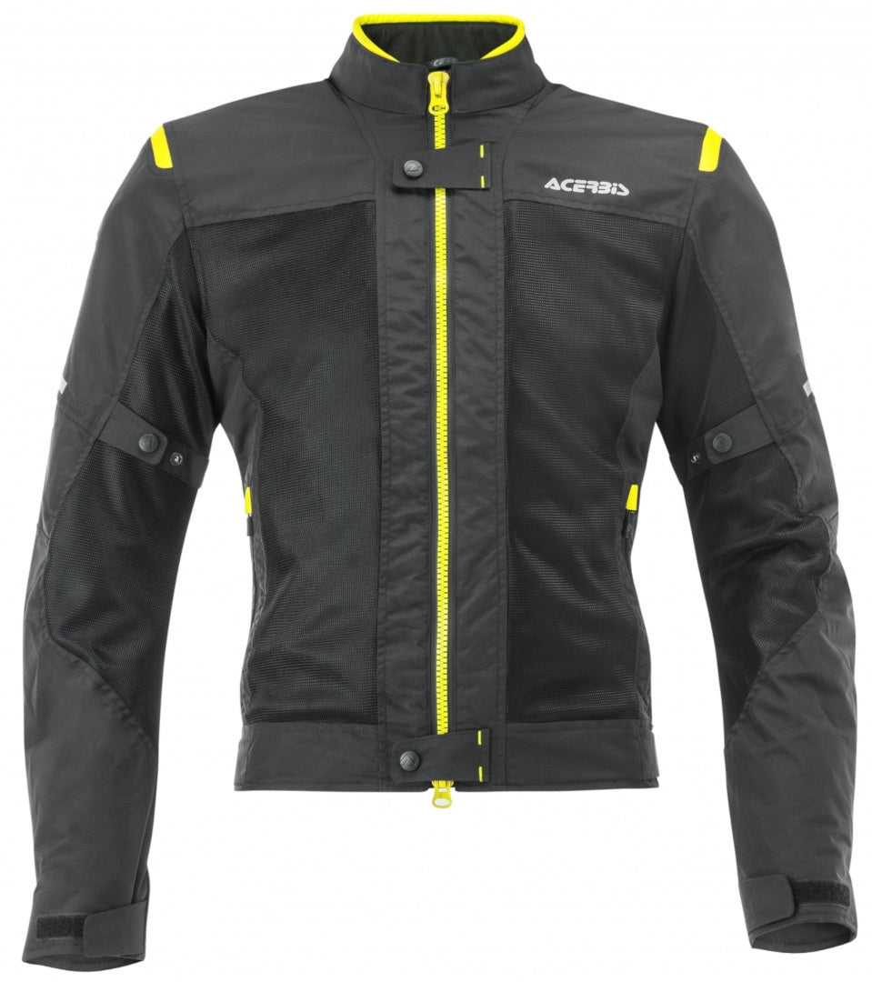 ACERBIS - Chaqueta Ce Ramsey Vented Man Negro/Amarillo