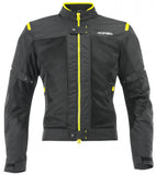 ACERBIS - Casaco Homem Ce Ramsey Vented Preto/Amarelo