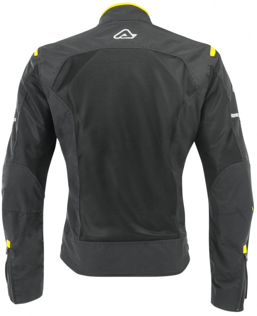 ACERBIS - Chaqueta Ce Ramsey Vented Man Negro/Amarillo