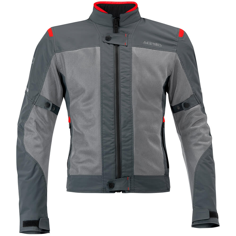 ACERBIS - Chaqueta Ce Ramsey Vented Man Hielo/Rojo