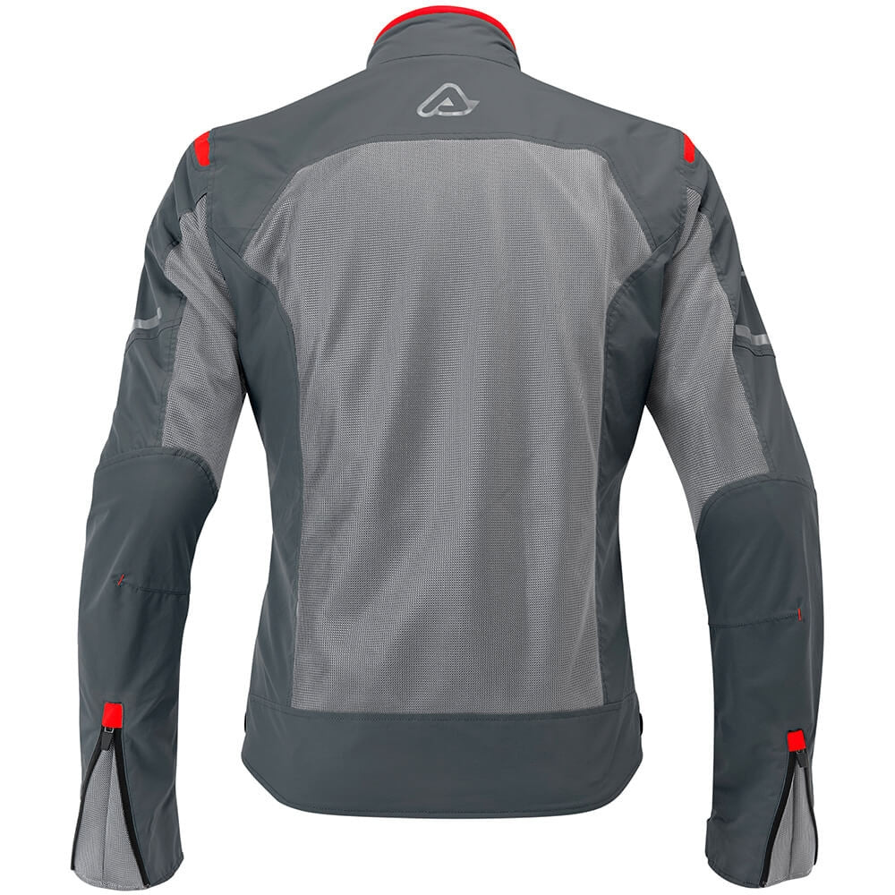 ACERBIS - Chaqueta Ce Ramsey Vented Man Hielo/Rojo