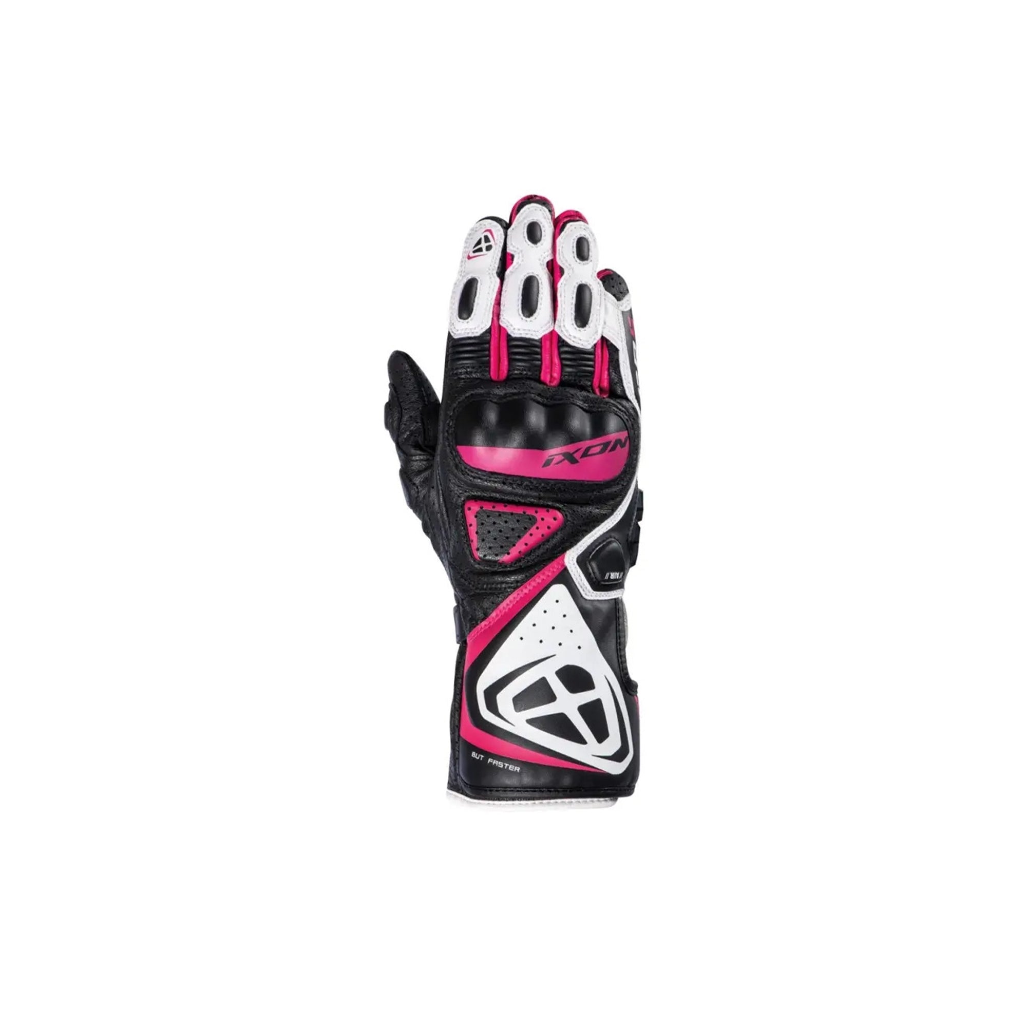 IXON- GUANTES GP5 AIR LADY BLACK/WHITE/FUSHIA