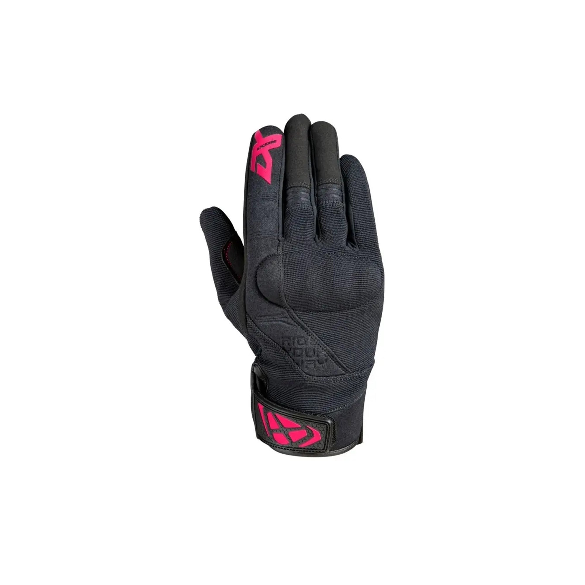 IXON-GUANTES RS DELTA LADY BLACK/FUSHIA