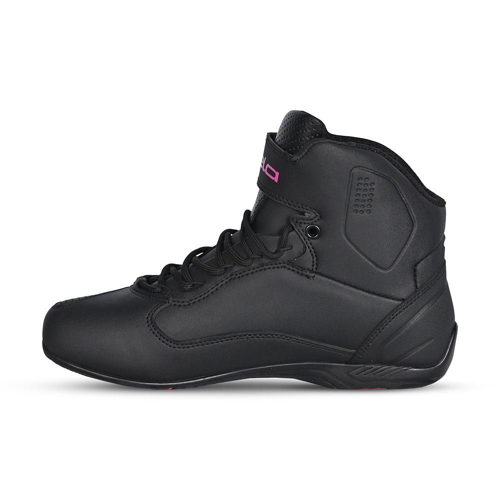 BELA - Botas Jet Evo Piel Lady Negro/Rosa