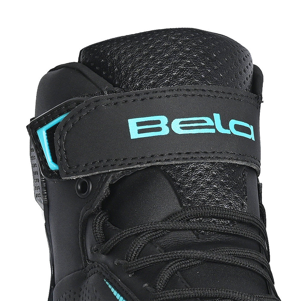 BELA - Botas Jet Evo Piel Lady Negro/Turquesa