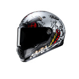 HJC V10 Vatt MC1SF moto touring integral casco rojo - CASCO