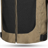 R-TECH SPIRAL MESH CHAQUETA DE MOTO DE HOMBRE TEXTIL  BEIGE NEGRO ROJO