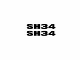 SHAD SET SIDE STICKER SH34 2015