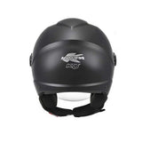 KAPPA KV57B Moto Cara Abierta Casco Negro Mate