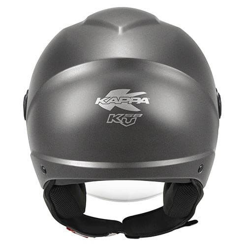 KAPPA KV28 EVO Moto Cara Abierta Casco Titanio - CASCO
