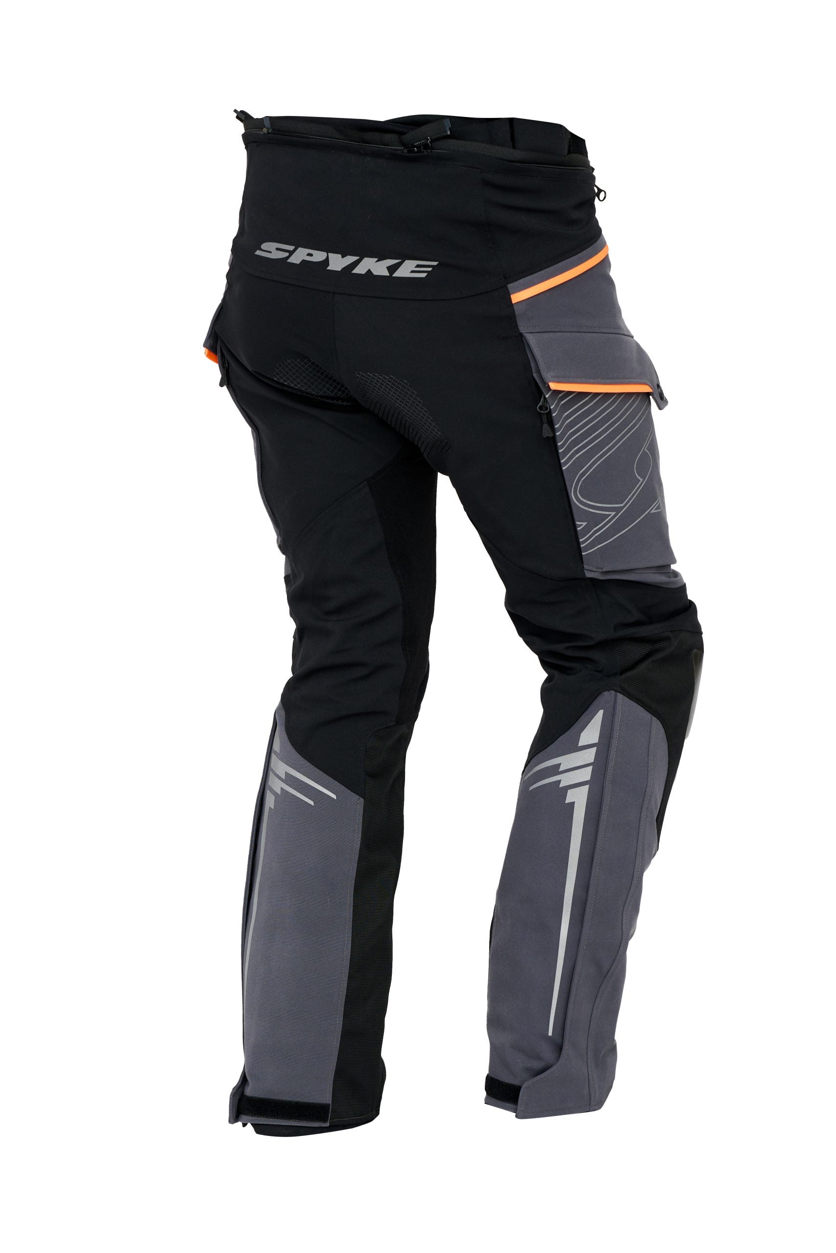 SPYKE - ARTICA DRY TECNO PANTS BLACK/ORANGE/GREY