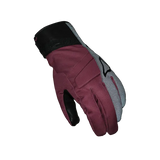 MACNA DAUNTA RTX Mujer Moto Aventura Turismo Guantes Negro Rojo - GUANTES