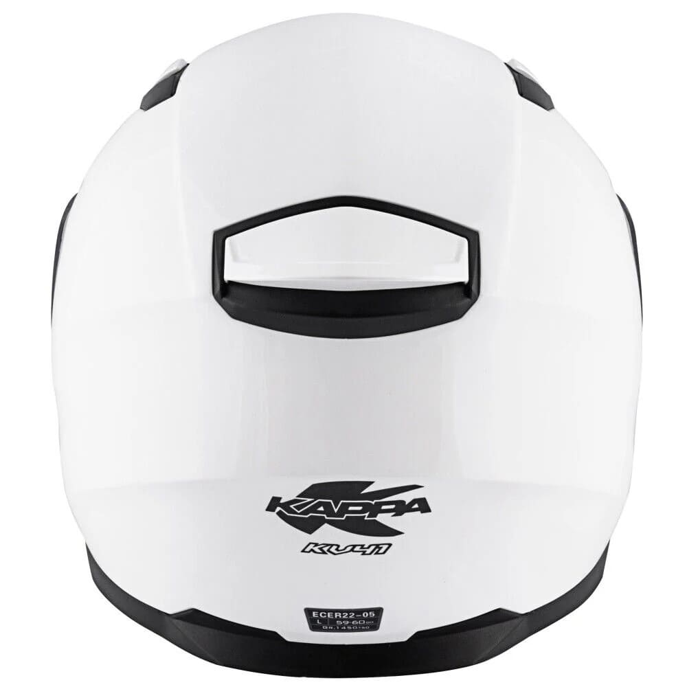 KAPPA KV41 Dallas Integral Montar Calle Casco Blanco Brillante - CASCO