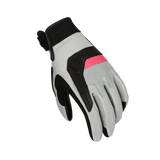 MACNA CONGRA Señoras Moto Aventura Turismo Guantes Gris Rosa - GUANTES