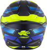 KAPPA KV32 Strong Casco Integral Azul Mate/Amarillo
