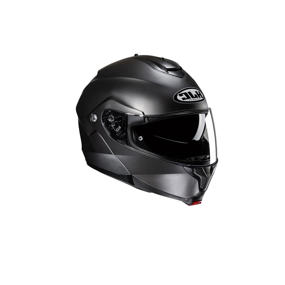 HJC C91N TURISMO DE MOTO CASCO MODULAR SEMIPLANO TITANIO