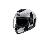 HJC I71 PEKA MC5 DEPORTIVO DE MOTO INTEGRAL CASCO GRIS NEGRO