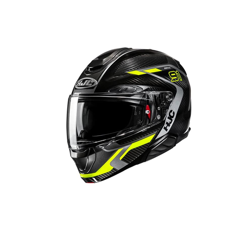 HJC RPHA91 CARBON LAGOS MC3H DE MOTOCICLETA CASCO INTEGRAL
