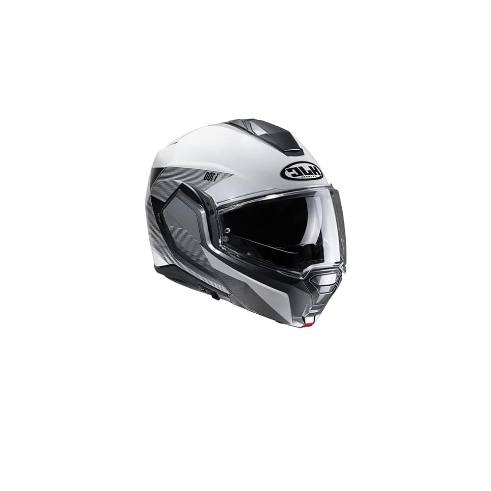 HJC- I100 BESTON MC5 casco integral modular  negro gris