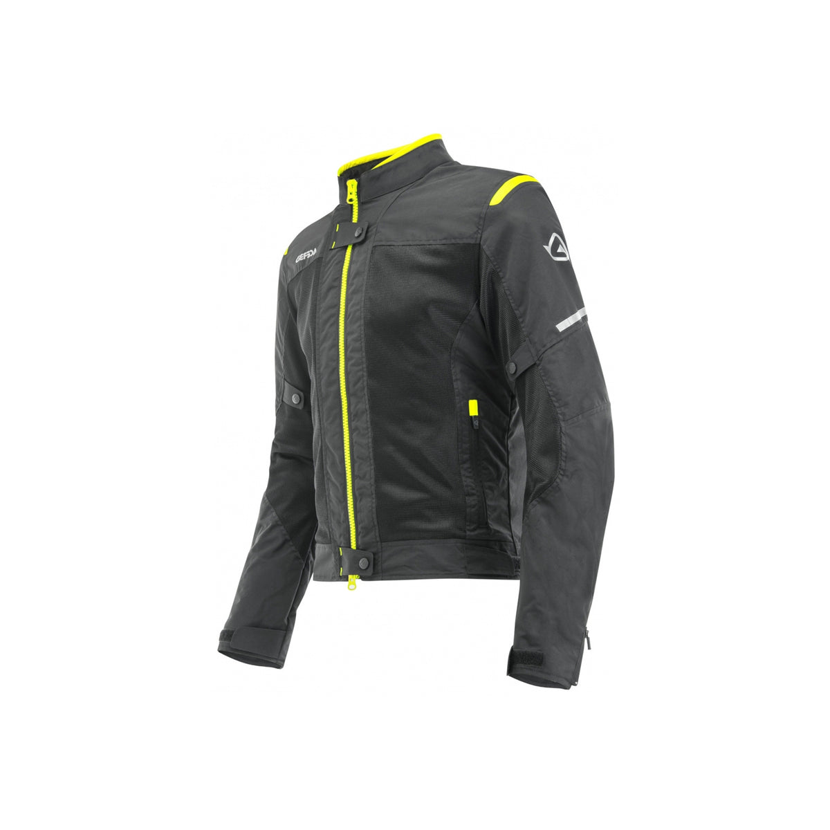 ACERBIS - Chaqueta Ce Ramsey Vented Man Negro/Amarillo