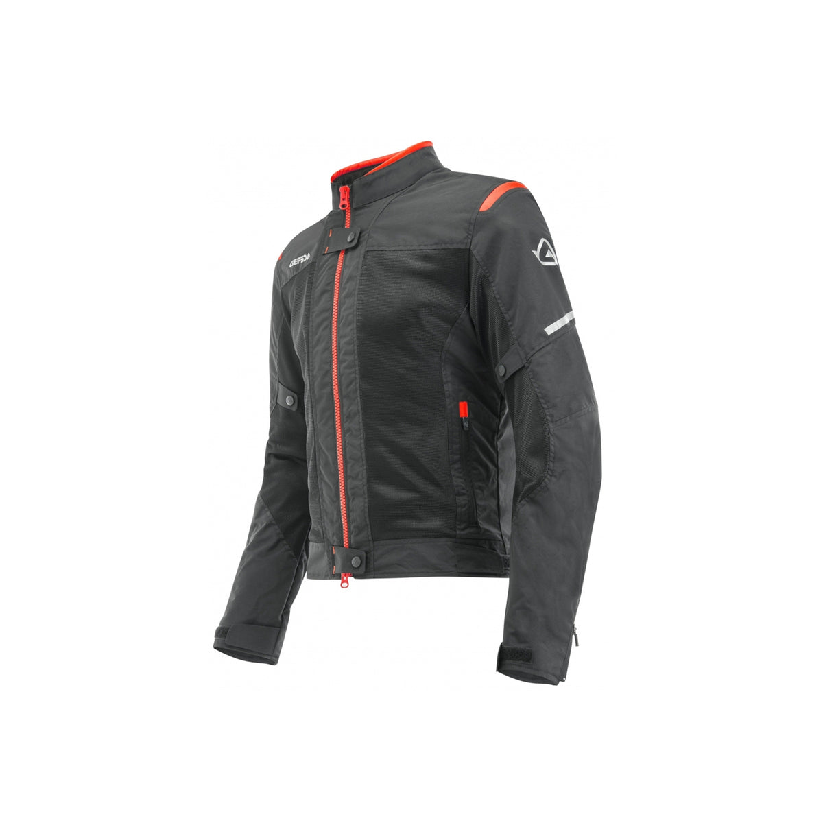 ACERBIS - Chaqueta Ce Ramsey Vented Man Negro/Rojo