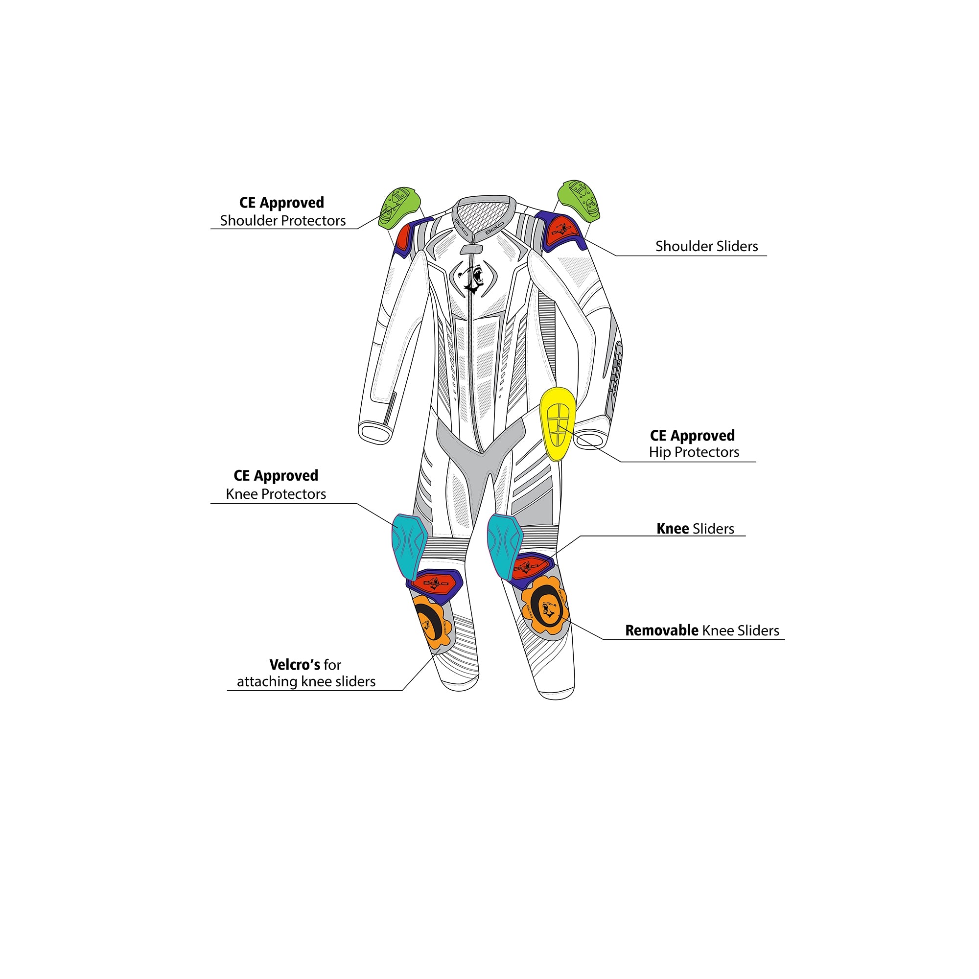 BELA - Mono 1 PC Aragone Negro
