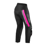 BELA - Pantalón Piel Rocket Lady Pant Negro/Rosa