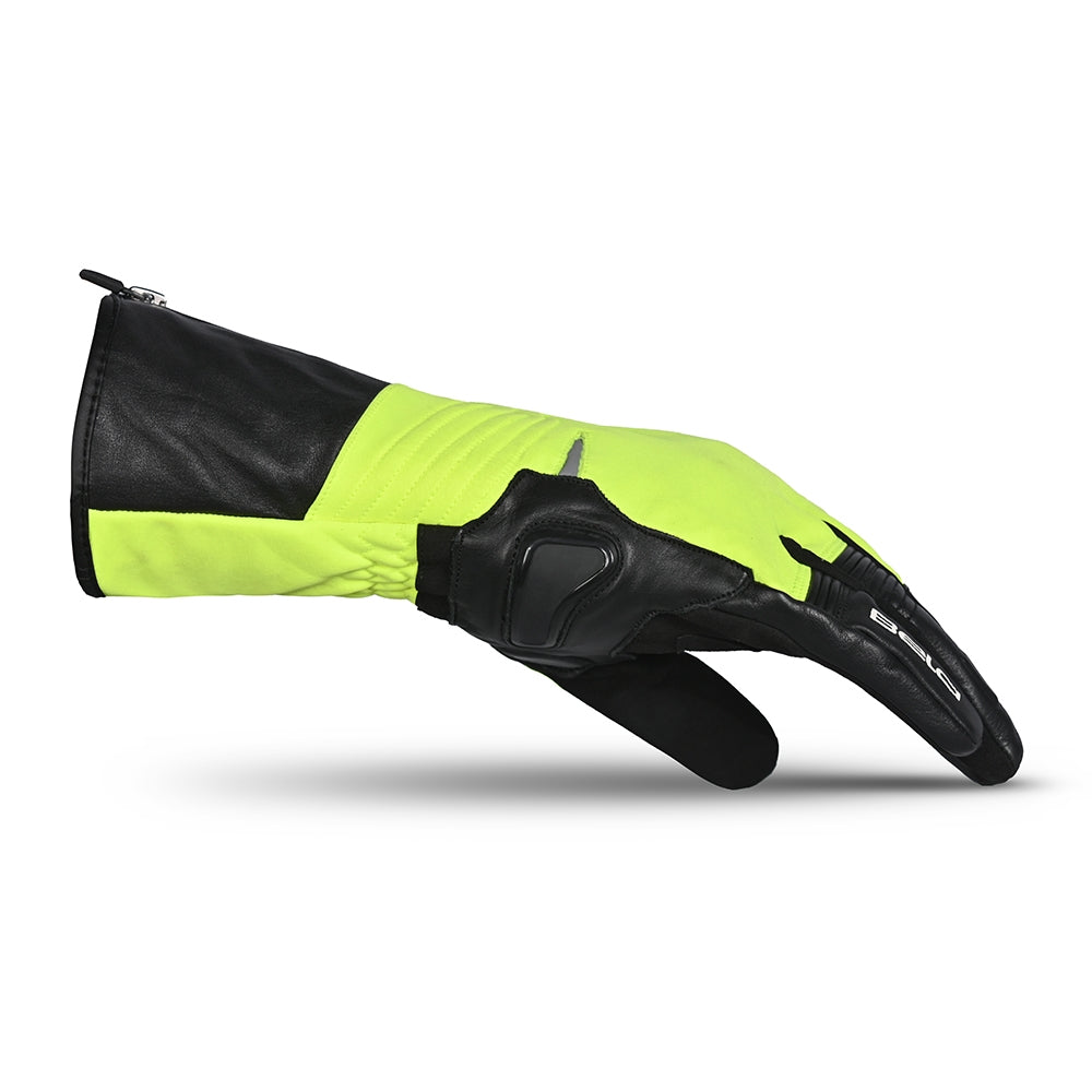 BELA - Guantes Textil Explorer Winter WP Negro/Amarillo Fluor