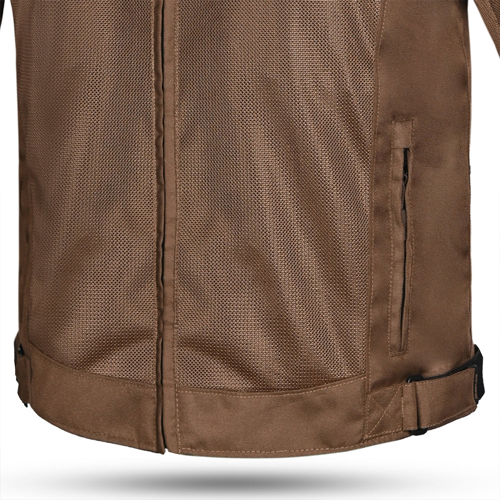 BELA - Chaqueta Textil Mesh Pro Man Marrón