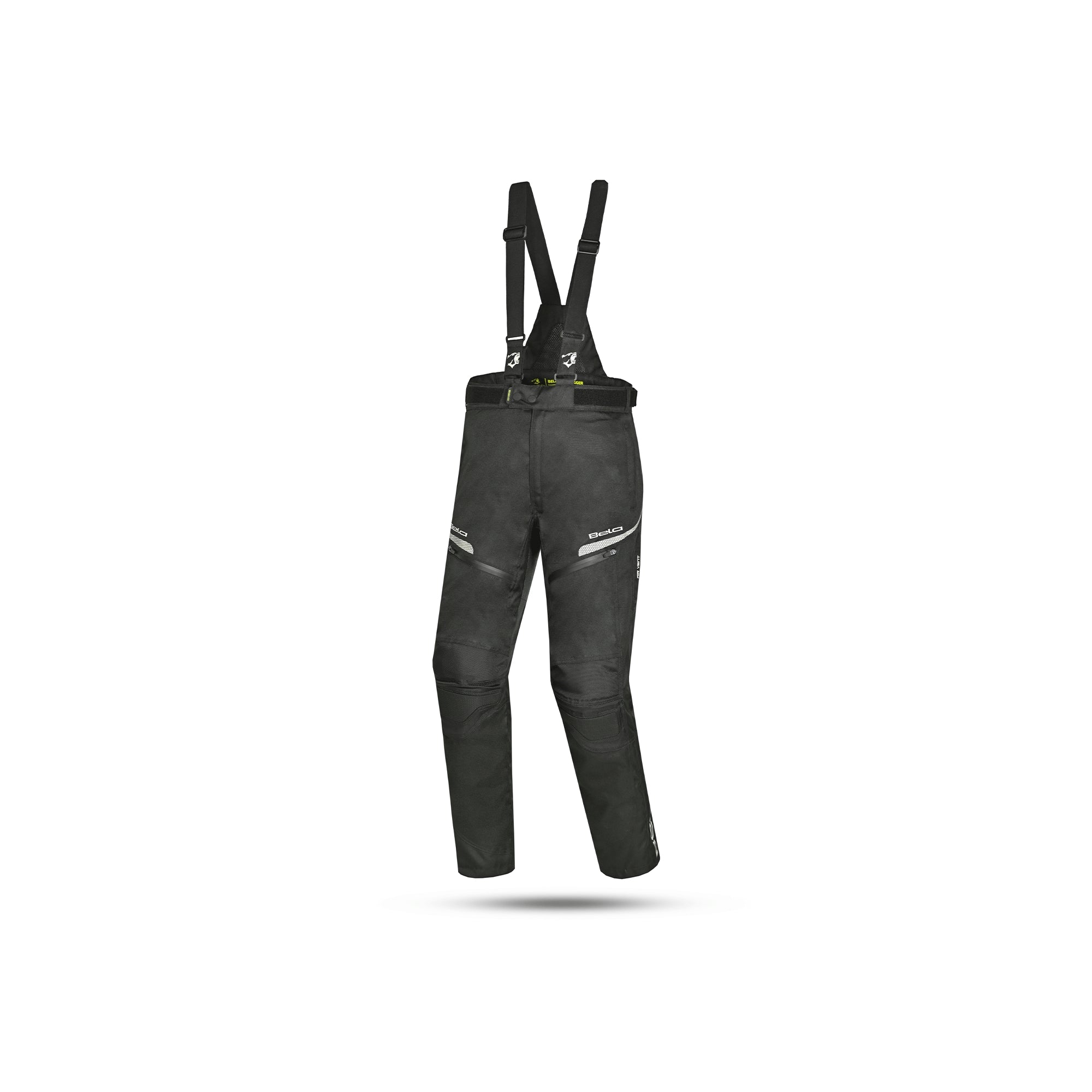 BELA - Pantalon Calm Digger Man 32L Negro/Amarillo fluor