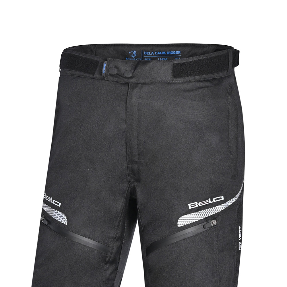 BELA - Pantalon Calm Digger Man 32L Negro/Azul