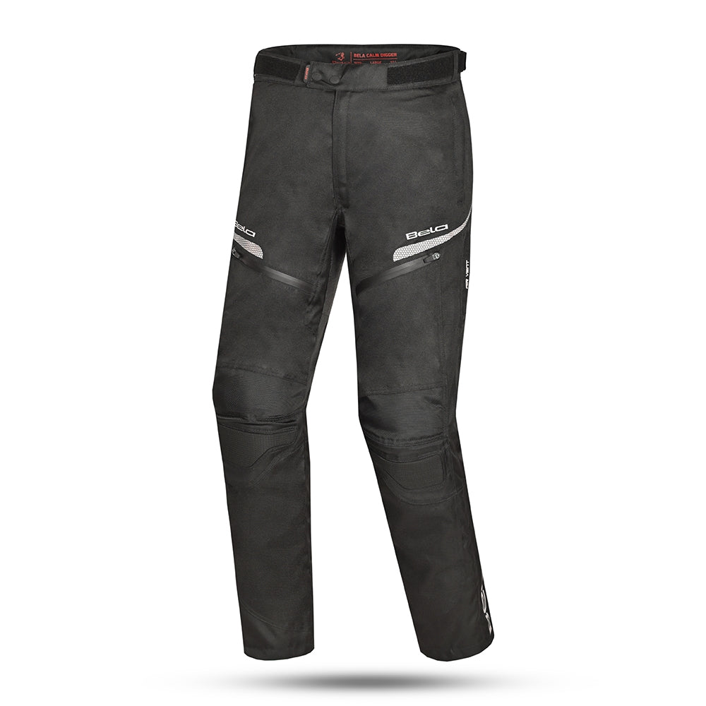 BELA - Pantalon Calm Digger Man 32L Negro/Rojo