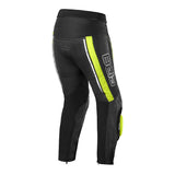 BELA - Pantalón Piel Rocket Man Pant Negro/Amarillo Fluor