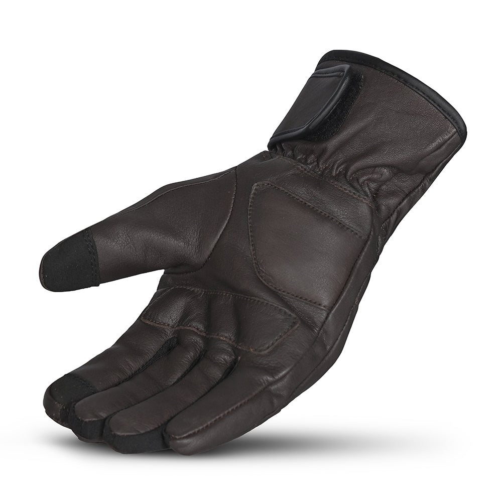 R-TECH - Guantes Piel Dynamic Marrón