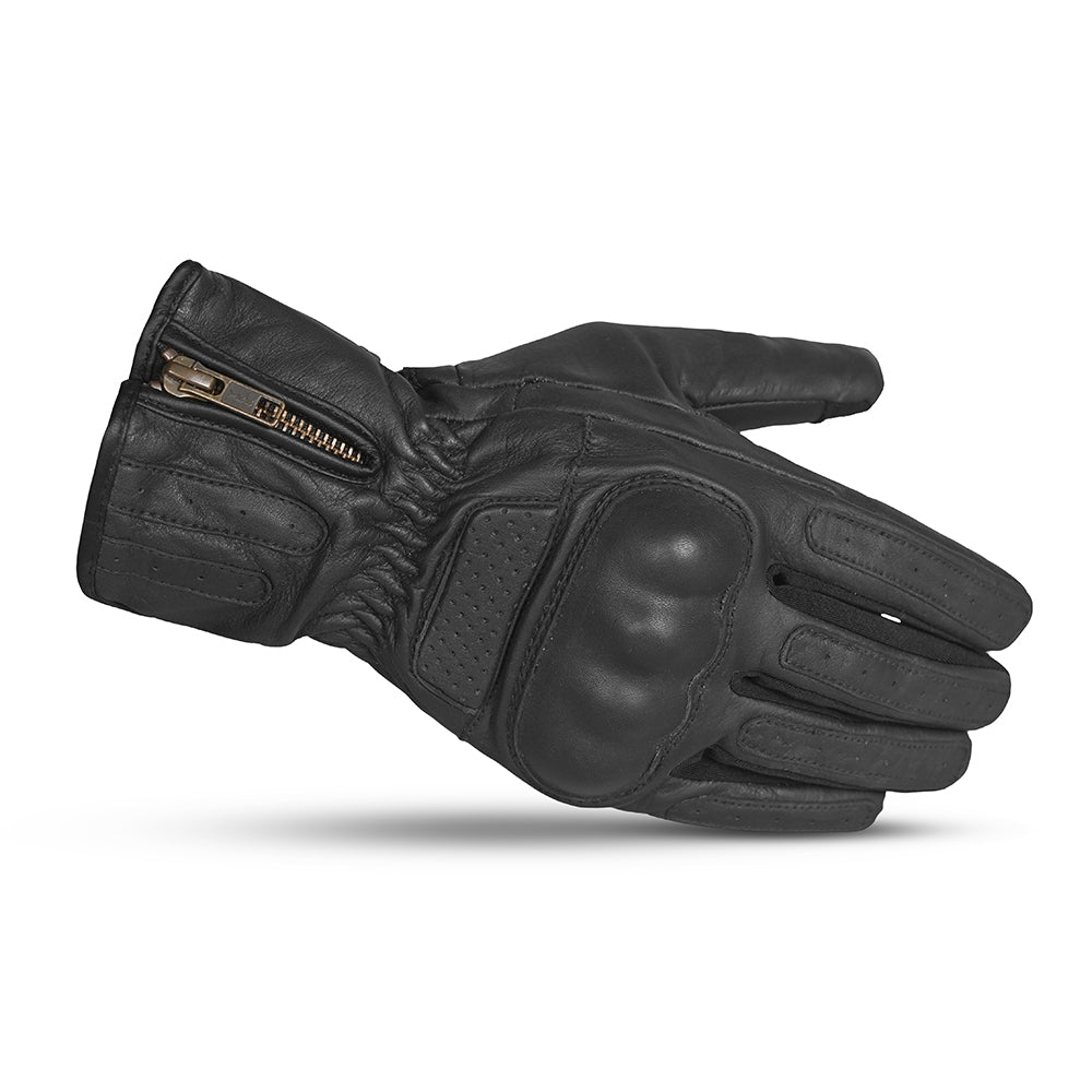 R-TECH - Guantes Piel Dynamic Negro