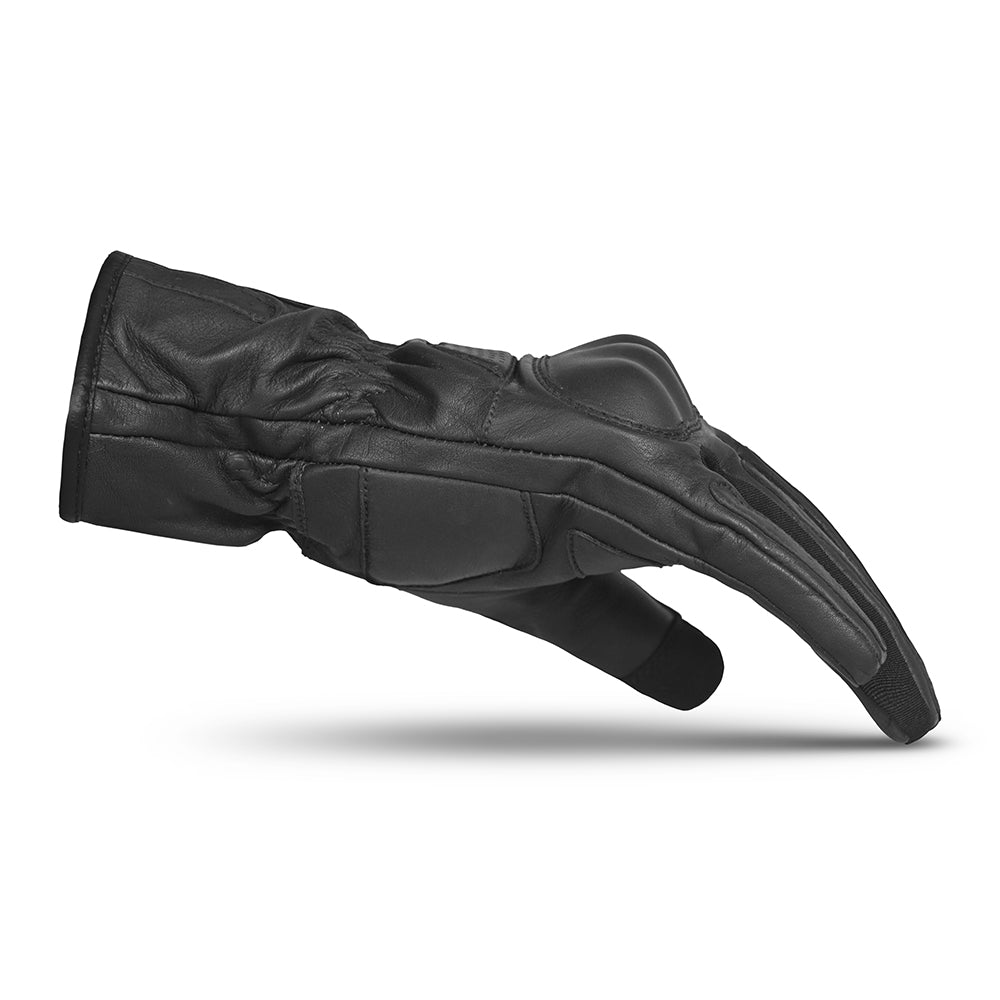 R-TECH - Guantes Piel Dynamic Negro