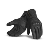 R-TECH - Guantes Piel Dynamic Negro