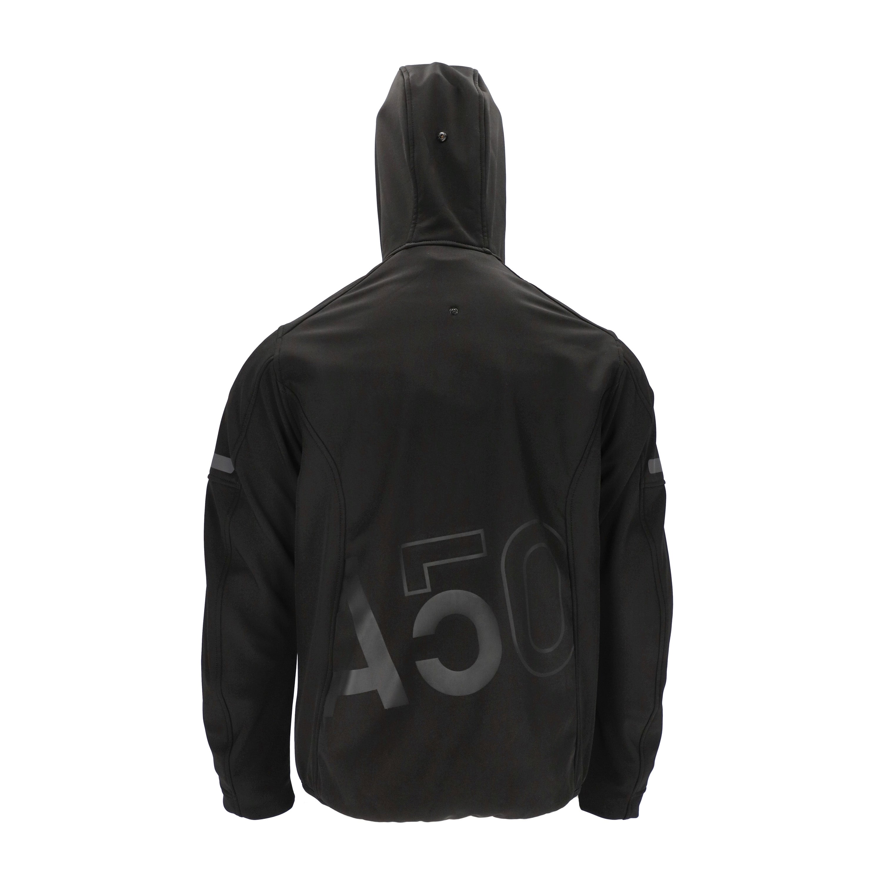 ACERBIS - CHAQUETA CE AC50 NO WIND W/HOOD BLACK