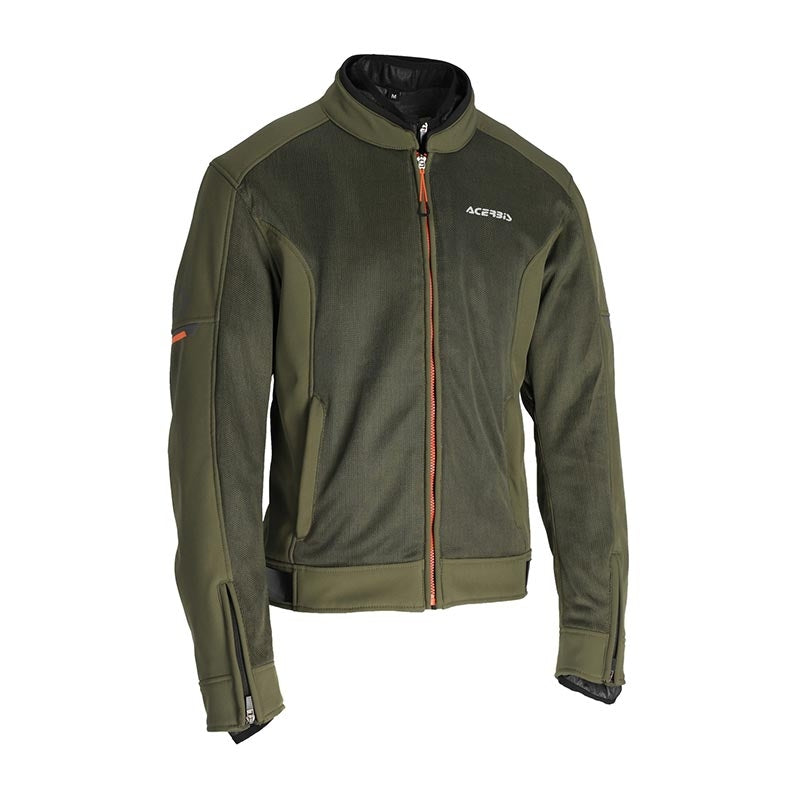 ACERBIS - CHAQUETA CE GORDON VERDE/ARANCIO