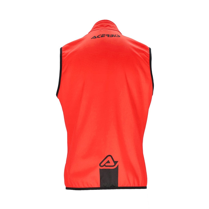 ACERBIS - CHALECO SOFTSHELL LINEAR NERO/ROSSO