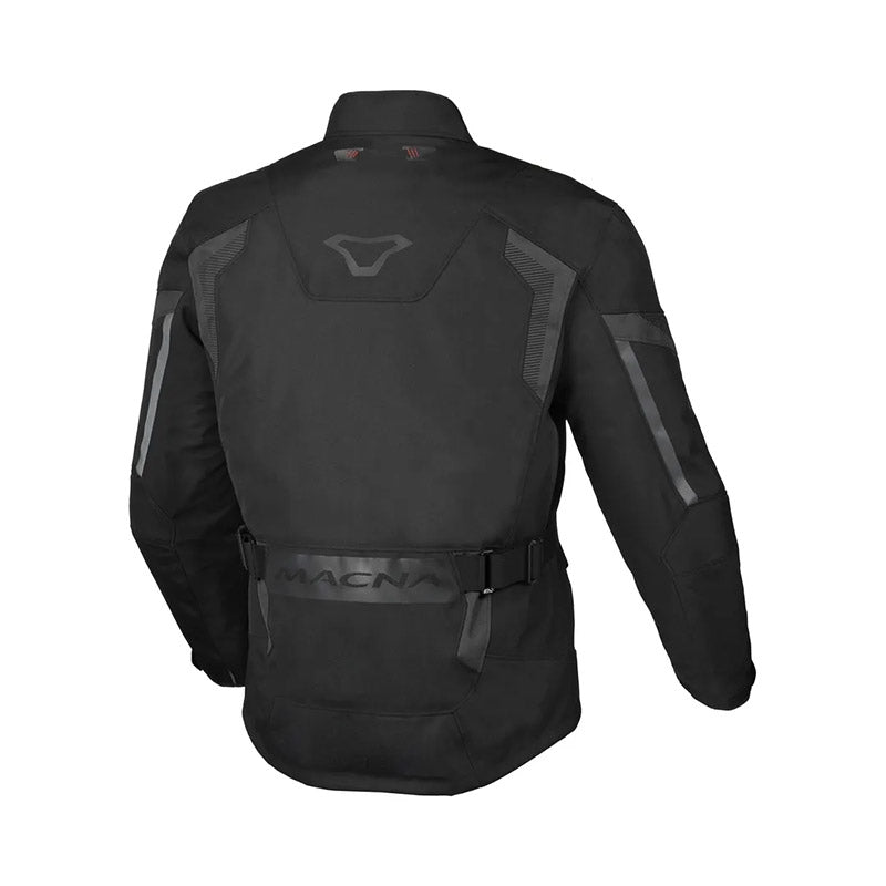 MACNA Vauture Hombre Impermeable Moto Textil Chaqueta Negra - CHAQUETA